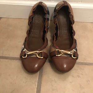 Burberry Shipley Ballet Flats